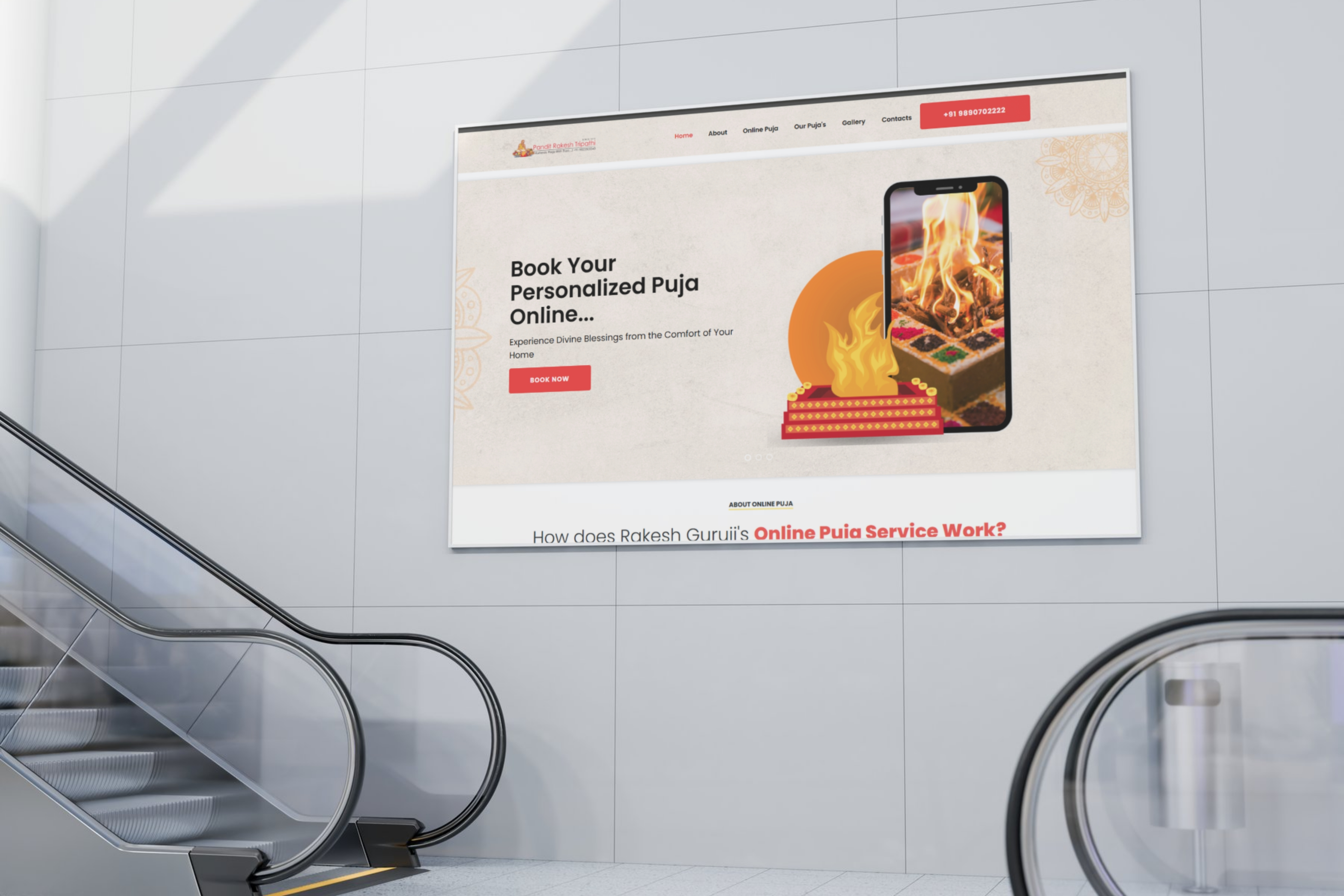 Spiritual Website Design and Development  